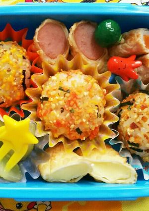 年少(野菜嫌い)お弁当★12/5-レシピのメイン写真