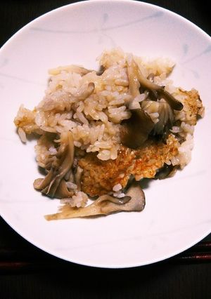 舞茸の炊き込みご飯-レシピのメイン写真