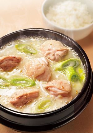 あったか♪えごま油入りサムゲタンスープ-レシピのメイン写真