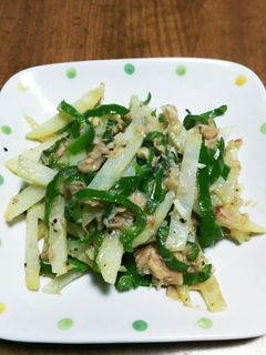シャキシャキじゃがいもとピーマンの炒め物-レシピのメイン写真