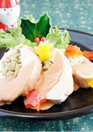 お手軽！スタッフドチキン-レシピのメイン写真