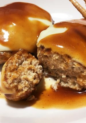 チーズハンバーグ-レシピのメイン写真