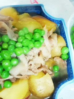 翡翠豆入り肉じゃが風豚じゃが❤ゆりさん風-レシピのメイン写真