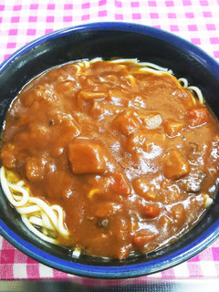 ローリングストック♪レトルトカレーうどん-レシピのメイン写真