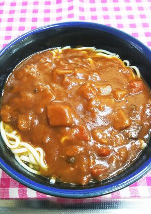 ローリングストック♪レトルトカレーうどん-レシピのメイン写真