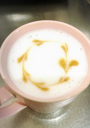 インスタントコーヒーでホットカフェラテ-レシピのメイン写真