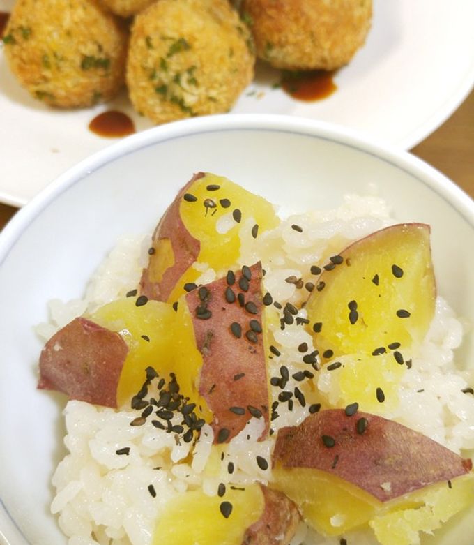 鳴門金時のしっとりホクホクさつまいもご飯-レシピのメイン写真