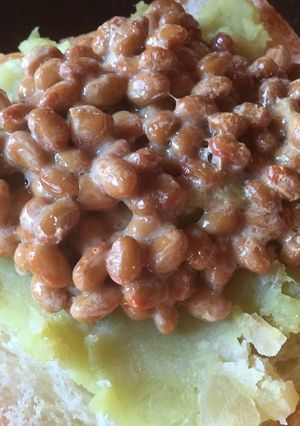 意外に美味！納豆と芋金時のトースト-レシピのメイン写真
