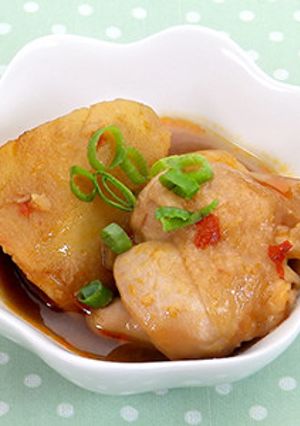 ☆鶏肉とさつまいもの豆板醤煮☆-レシピのメイン写真