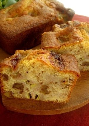 バナナとクルミの焼きケーキ-レシピのメイン写真