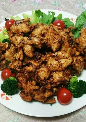 にんにくたっぷり元気になる唐揚げ-レシピのメイン写真