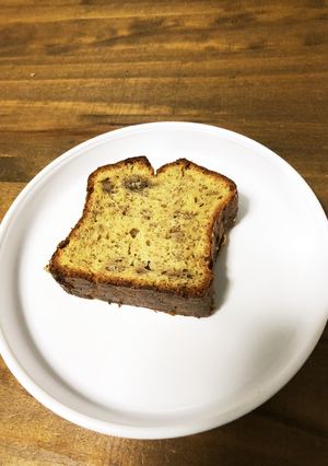 時短簡単！HMでバナナケーキ、クルミ入り-レシピのメイン写真