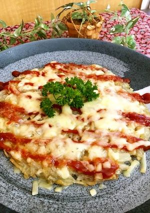 チーズピザ風★ジャガイモのガレット-レシピのメイン写真