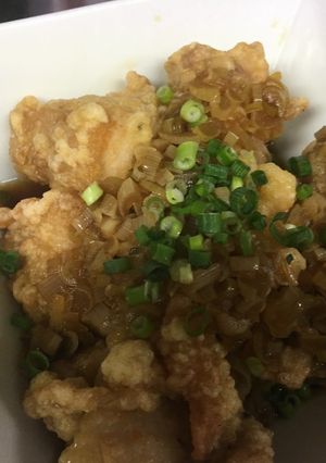 ポン酢でお手軽油淋鶏-レシピのメイン写真