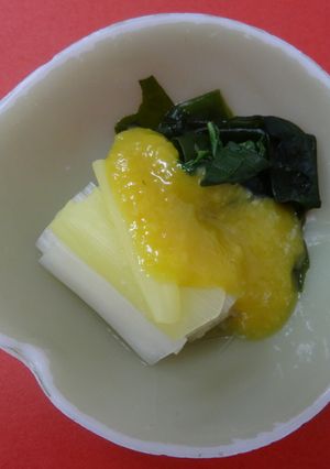 ねぎのぬた（辛子麦みそがけ）-レシピのメイン写真