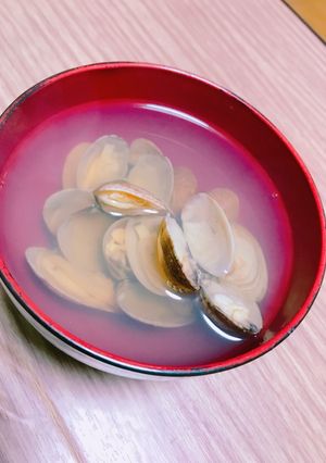 アサリのお吸い物-レシピのメイン写真