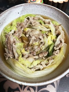 時短☆豚肉と白菜ミルフィーユ(QC無水鍋-レシピのメイン写真