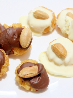 自分で作る♥チョコレート揚げせんべい-レシピのメイン写真