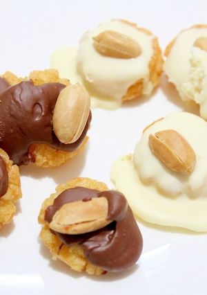 自分で作る♥チョコレート揚げせんべい-レシピのメイン写真
