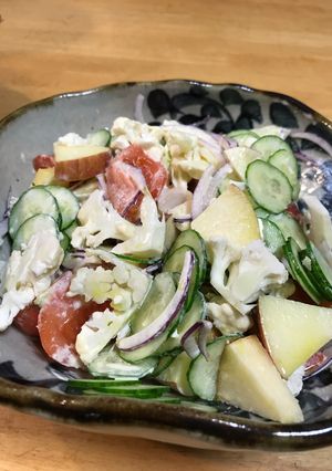 カリフラワーアレンジサラダ-レシピのメイン写真