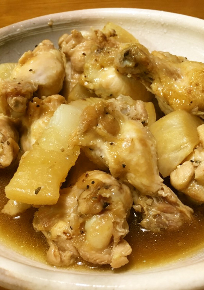 大根と手羽元の煮物-レシピのメイン写真
