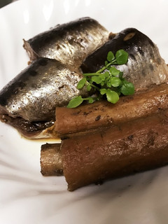 骨まで食べられるいわしとごぼうの甘露煮-レシピのメイン写真