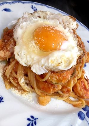 トマトケチャップ海老パスタ^_^♪-レシピのメイン写真