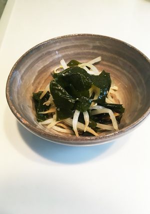 もやしとワカメの中華和え-レシピのメイン写真