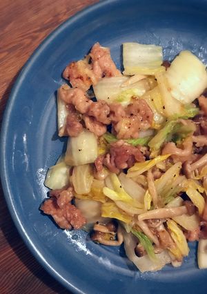 インスタントラーメンスープでトロトロ炒め-レシピのメイン写真