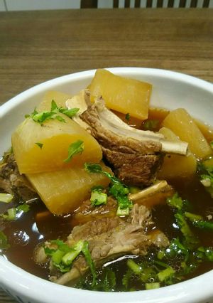 圧力鍋でスペアリブと大根の煮物-レシピのメイン写真