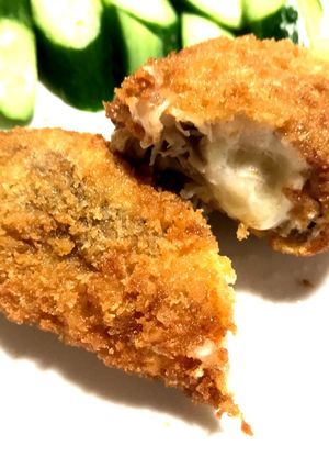 豚細切れのチーズカツ-レシピのメイン写真