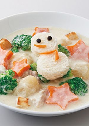 雪だるまのクリームシチュー-レシピのメイン写真