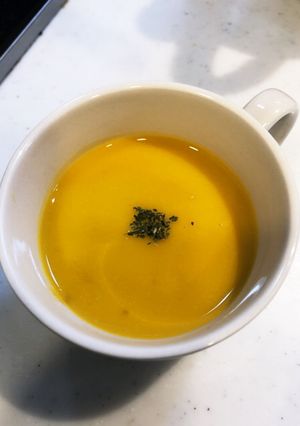 かぼちゃスープ。子供が大好き♡-レシピのメイン写真