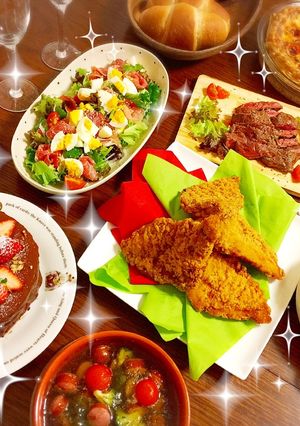 クリスマスディナー♪2016-レシピのメイン写真