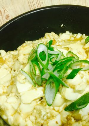簡単！豆腐の醤油バター温やっこ-レシピのメイン写真