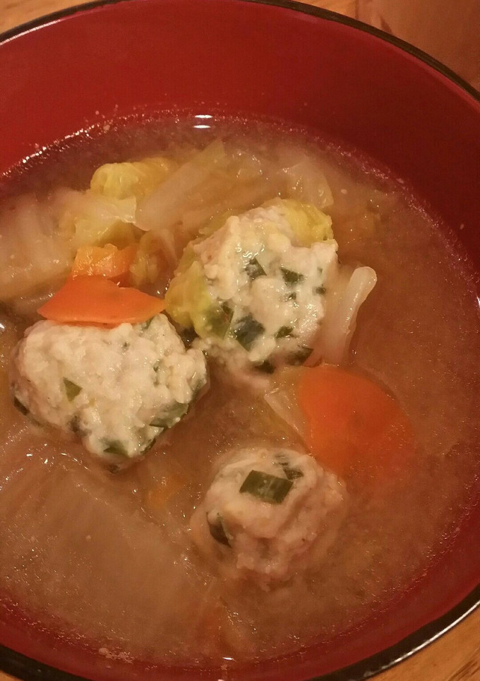 『またなべ～？』回避！ささっと鶏だんご汁-レシピのメイン写真