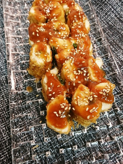 カブの葉巻きササミフライ〜梅ダレ添え-レシピのメイン写真