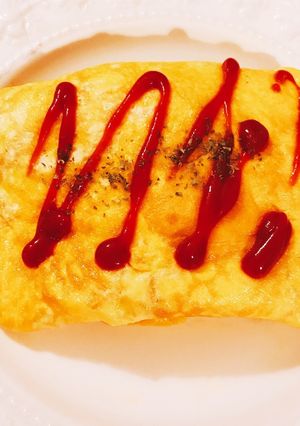 簡単！とろーりチーズが入ったオムライス♪-レシピのメイン写真