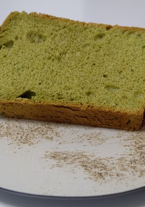 宇治抹茶シフォンケーキ-レシピのメイン写真