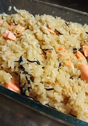 レンジで簡単おこわ-レシピのメイン写真