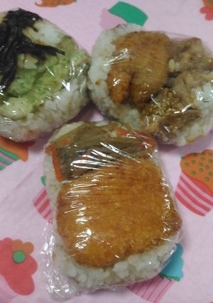 のり弁にぎり-レシピのメイン写真