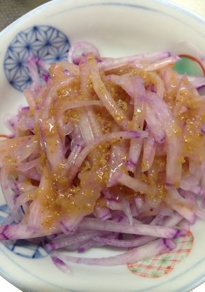 赤大根のサラダ-レシピのメイン写真