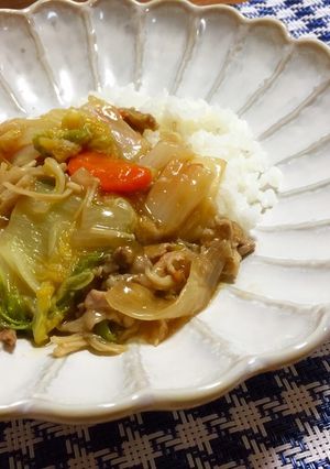 トロットロなお野菜のあんかけ♡-レシピのメイン写真