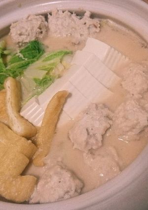 鶏味噌酒粕鍋-レシピのメイン写真