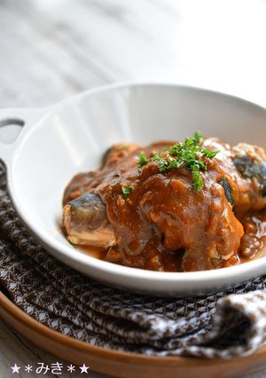 サバ水煮缶のカレーソース-レシピのメイン写真