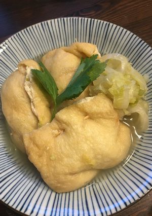 牡蠣がじゅんわり♡巾着煮-レシピのメイン写真