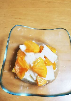 柿と大根のサラダ-レシピのメイン写真