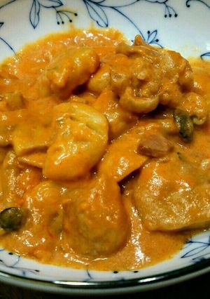 白い薩摩芋ニョッキのトマトクリーム煮-レシピのメイン写真