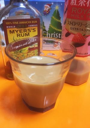 ラム酒のミルクティー割り-レシピのメイン写真
