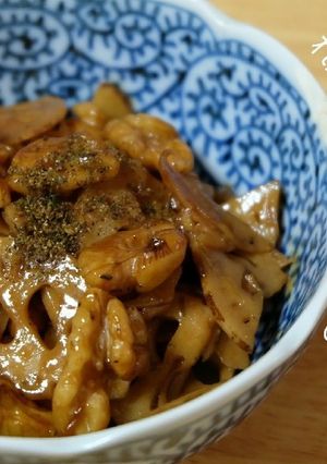 れんこんと胡桃のきんぴら-レシピのメイン写真